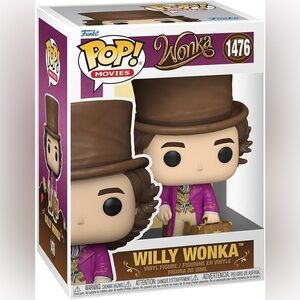 NWT FUNKO POP! MOVIES‎ Wonka Timothee Chalamet as Willy Wonka Figurine #1476